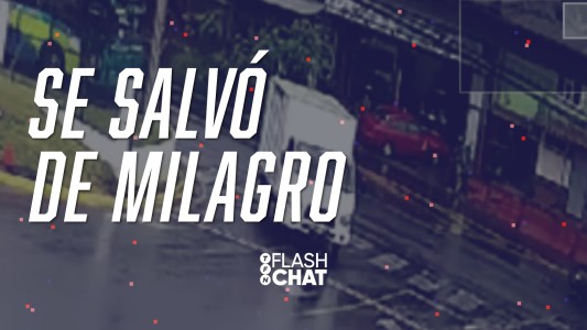 Un bebé se salvó de milagro de ser atropellado #FlashChat