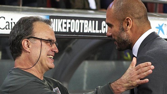 Bielsa-Guardiola, elogios cruzados antes de medirse en Inglaterra
