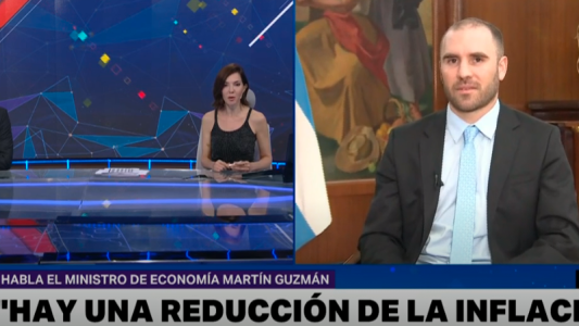 Guzmán, con Telefe Noticias: qué dijo sobre sus ahorros en dólares