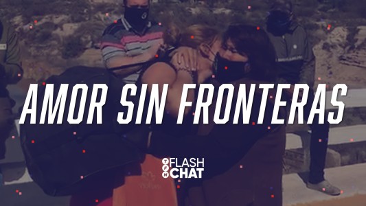Amor sin fronteras: una abuela conoció a su nieto en el límite entre San Luis y Mendoza #FlashChat
