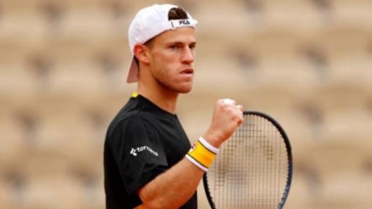Diego Schwartzman pasó a cuartos de final en Roland Garros