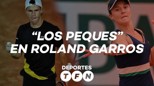 "Los Peques" avanzan en Roland Garros