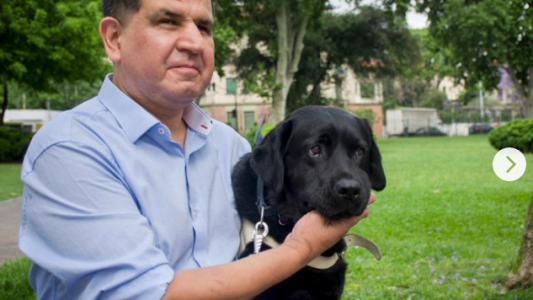 Un entrerriano se convirtió en el primer ciego al frente de la Agencia Nacional de Discapacidad