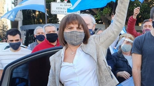 Patricia Bullrich invita: "El 12 de octubre voy a marchar con mi bandera"