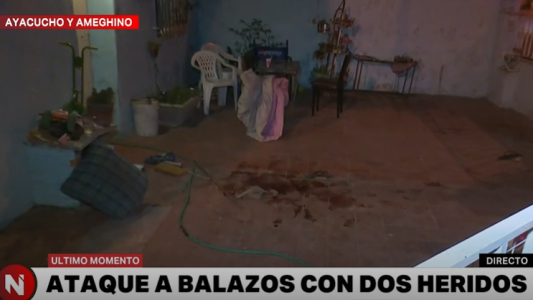 Tras una discusión familiar baleó a su padre y a su hermano