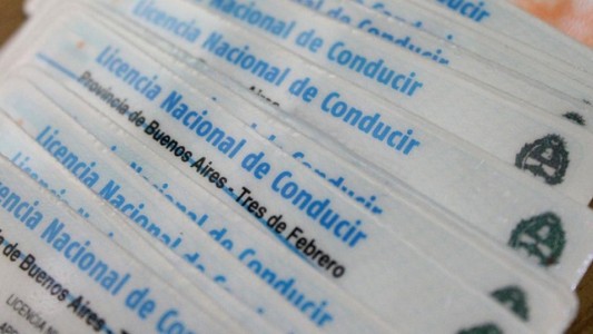 Prorrogan por un año licencias de conducir bonaerenses que vencían entre febrero y diciembre