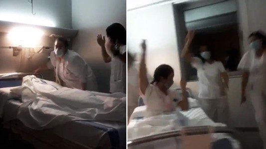 "Se burlan de los muertos": indignación por una coreografía de enfermeras en TikTok