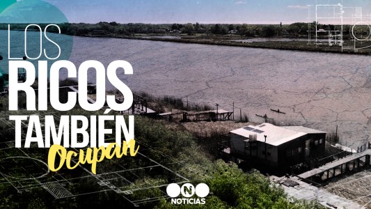 Los ricos también ocupan terrenos