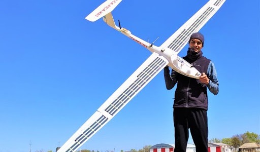 Otorgan un premio internacional a un ingeniero de San Luis que diseñó un avión dron autónomo