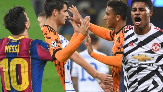 Volvió la Champions League: Barcelona goleó y también ganaron Juventus y Manchester United