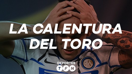 La calentura de Lautaro Martínez por su falta de gol