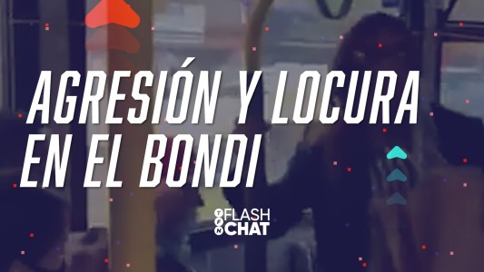 Una mujer sin barbijo lo escupió y él la empujó del colectivo #FlashChat