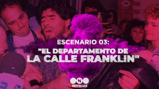 Diego Armando Maradona, episodio III: el departamento de la calle Franklin