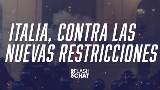 Violentas protestas en Italia contra las restricciones del coronavirus #FlashChat