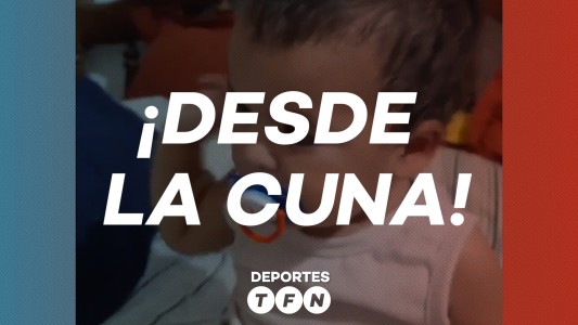 Desde la cuna: el bebé que se despierta con las canciones del Xeneize