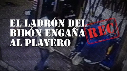 El ladrón del bidón engaña al playero #REC