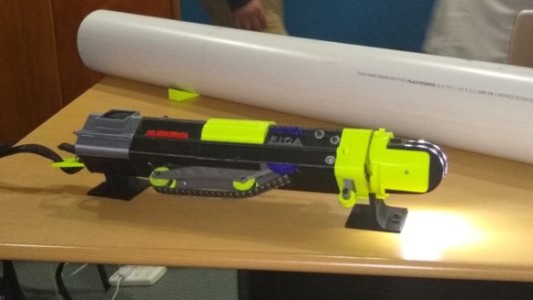 Tras diseñar un robot que revisa tuberías, se graduó la primera ingeniera en Mecatrónica de San Luis