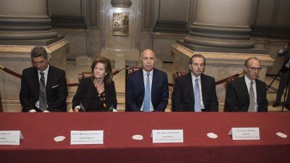 La Corte podría definir hoy el caso de los tres jueces desplazados