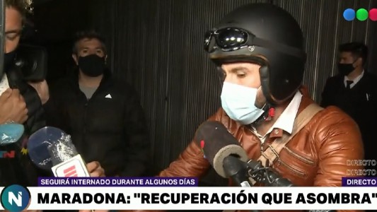 Habló el médico que operó a Maradona: "Diego se sigue despertando"