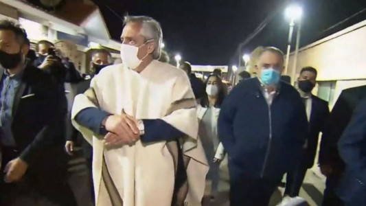 Alberto Fernández viajó a la Quiaca para despedir de la Argentina a Evo Morales