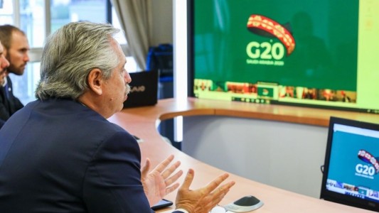 Alberto Fernández participa de la cumbre de líderes del G20