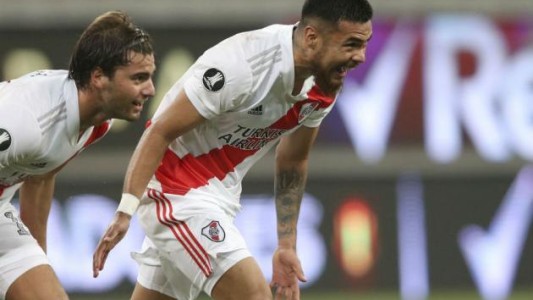 River empató ante Paranaense con un gol sobre la hora y se trajo un valioso resultado a la Argentina