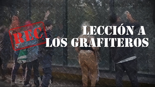 Lección a los grafiteros #REC