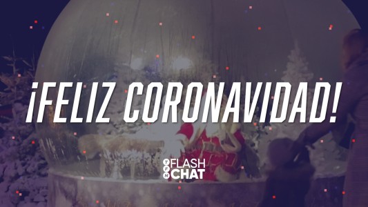 Navidad en pandemia: metieron a Papá Noel en una burbuja para que los niños lo visiten con distancia social #FlashChat