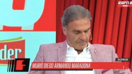 Video: la angustia de Ruggeri al enterarse de la muerte de Diego Maradona