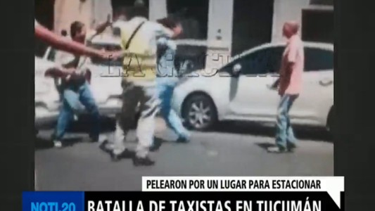 Batalla de taxistas en Tucumán