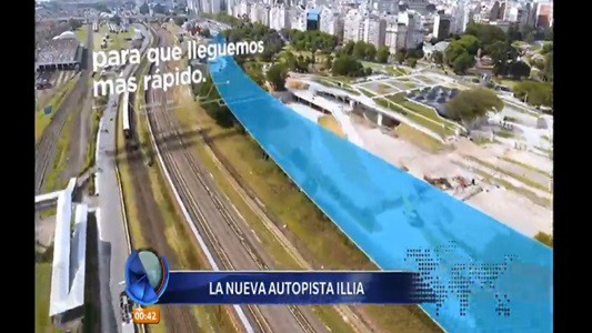 La nueva traza de la Autopista Illia