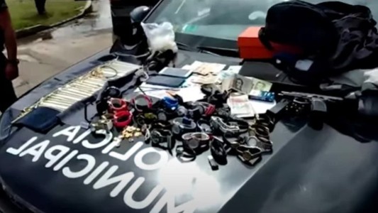 Video: persecución y tiroteo tras el robo a una joyería en San Miguel