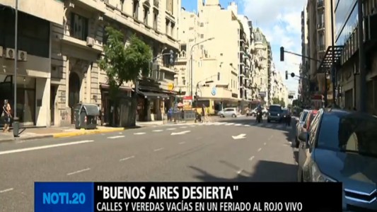 "Buenos Aires desierta"