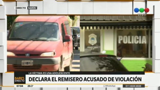 Declara el remisero acusado de violación