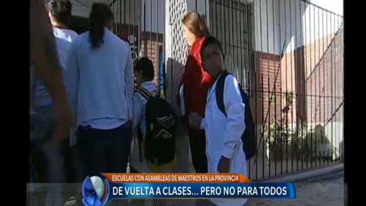 Hubo incertidumbre en el comienzo de clases en las escuelas bonaerenses