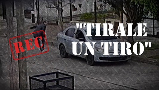 Violento robo frente a su casa: "Tirale un tiro" #REC