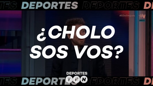 Imperdible imitación del Cholo Simeone