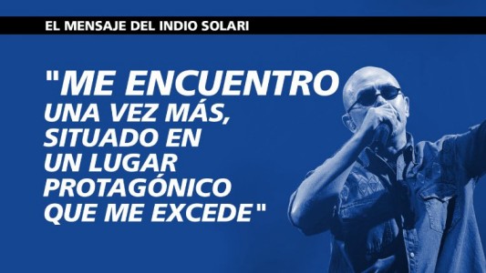 El Indio, tras el show trágico en Olavarría: "Estoy en un lugar protagónico que me excede"