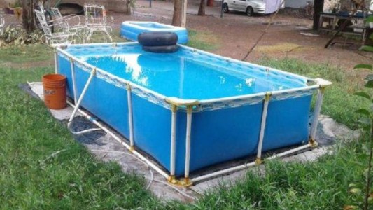 Tragedia en La Plata: Una nena de un año se ahogó al entrar en una pileta de lona