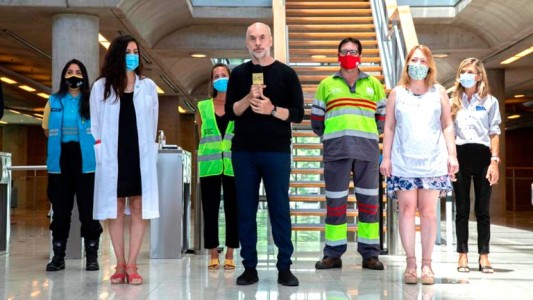 Larreta pidió cuidarse en las fiestas porque "está presente el riesgo de rebrote" de coronavirus