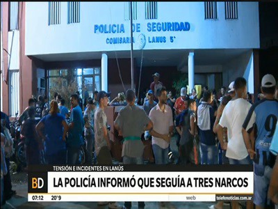 Confusa irrupción de policías en un merendero de Lanús