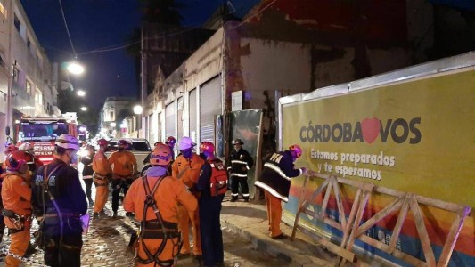 Derrumbe en San Telmo: se desplomó edificio en construcción