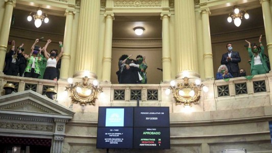 Este jueves se promulga la legalización del aborto con un acto en el museo del Bicentenario