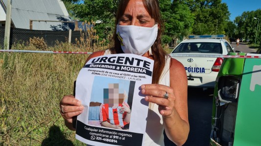 Morena estaba acompañada por un joven de 19 años: hallaron a la chica de 13 años