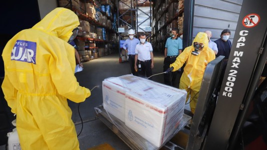 Vacuna Sputnik: comenzaron a distribuir las 300.000 unidades de la segunda dosis