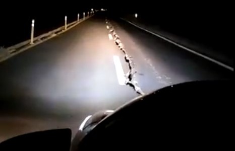 Así se abrió la Ruta 40 por el terremoto en San Juan