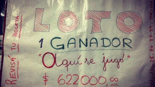 Ganó $600 mil en el Loto pero perdió la boleta y no pudo cobrar