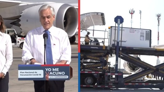 Chile recibió casi 2 millones de dosis de la vacuna china Sinovac