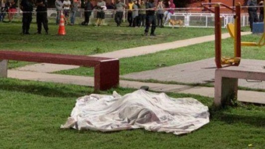 Jugaba a la pelota con su hijo de 4 años en la plaza y lo asesinaron a tiros