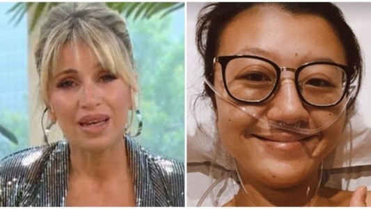 Florencia Peña se quebró en vivo al hablar de la salud de Karina Gao
